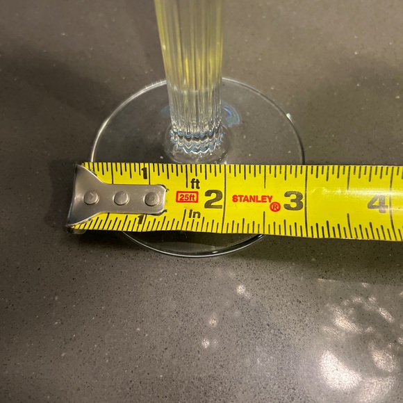 Pair of lead crystal candle holders, made in France - Picture 2 of 5